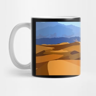 Sand dunes and mountians Mug